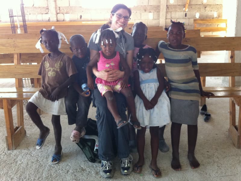 RUSH resident in Haiti
